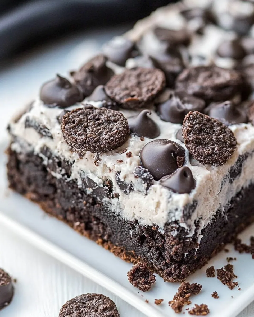 Cookies and Cream Brownies