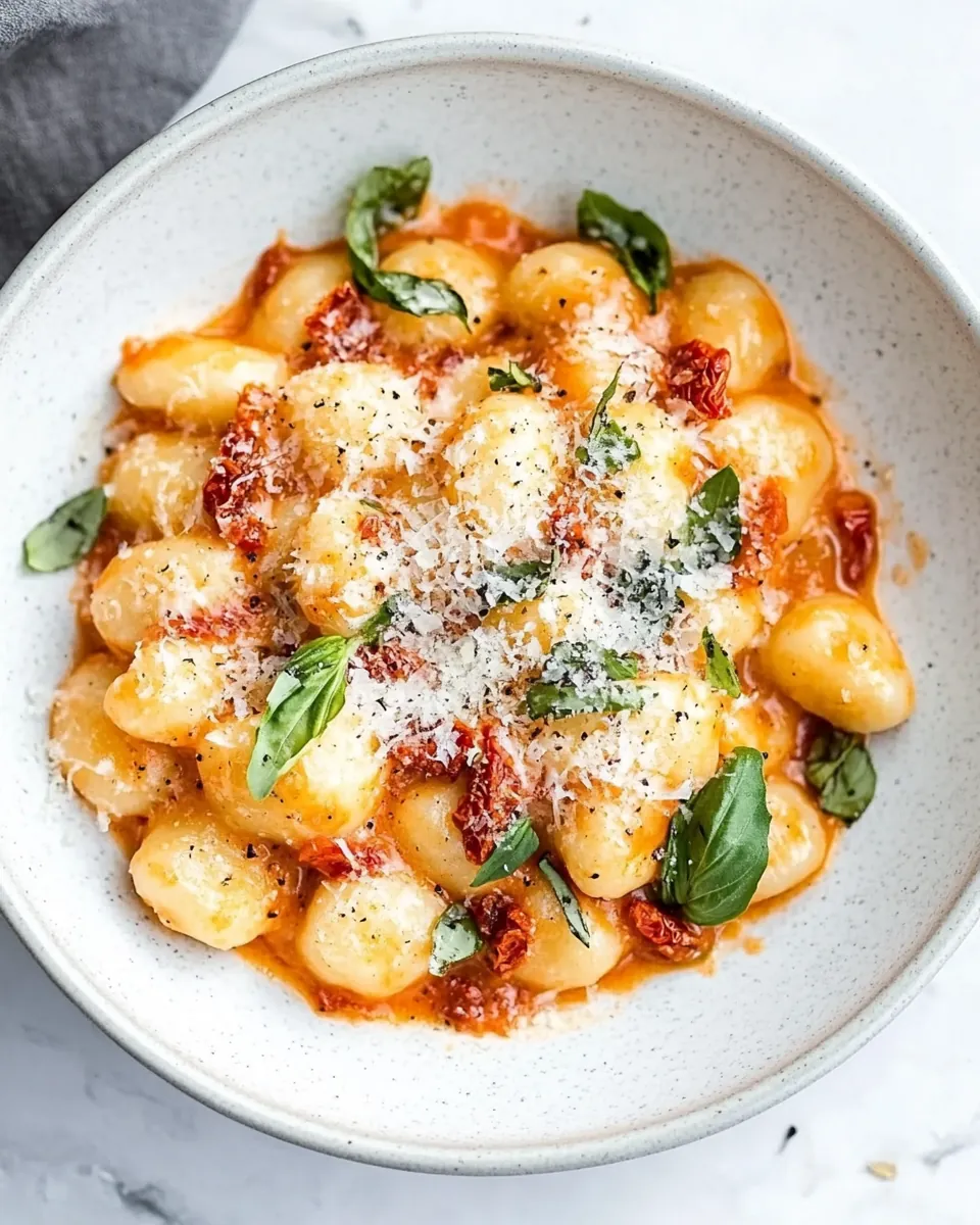 Creamy Sun-Dried Tomato Gnocchi