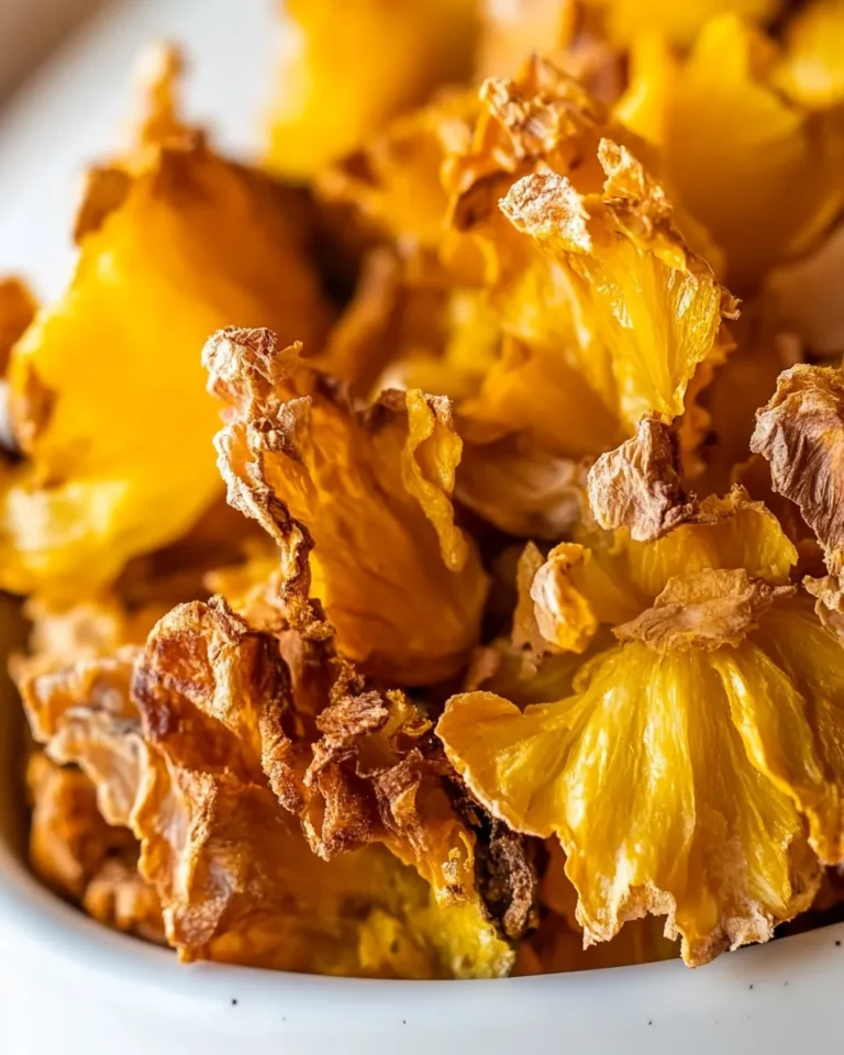 Dried Pineapple Flowers